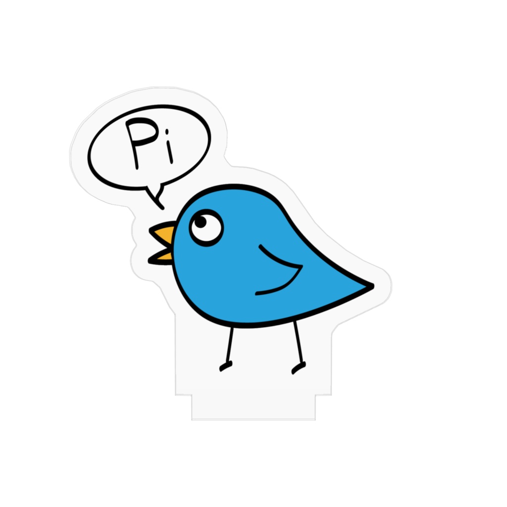 お話し中の小鳥ちゃん アクリルスタンド