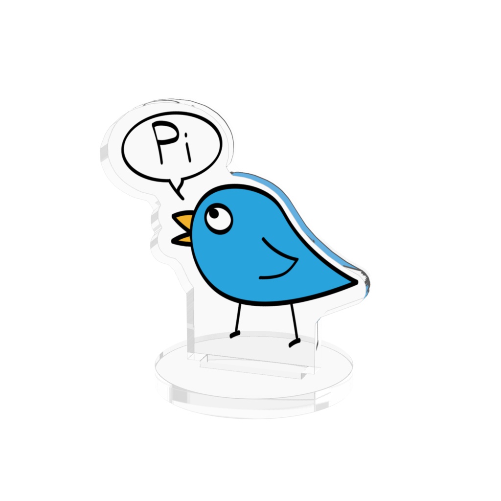 お話し中の小鳥ちゃん　アクリルスタンド