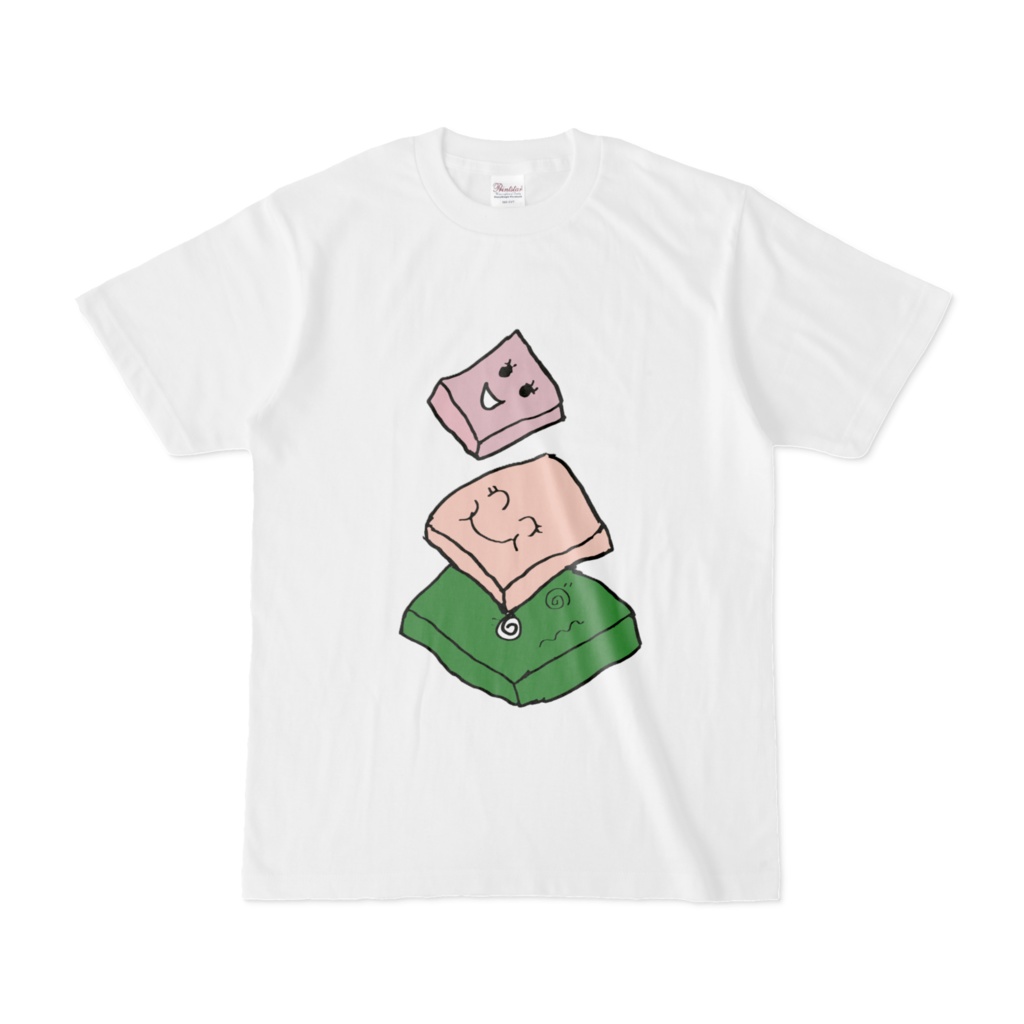 ひし餅の重圧 Tシャツ