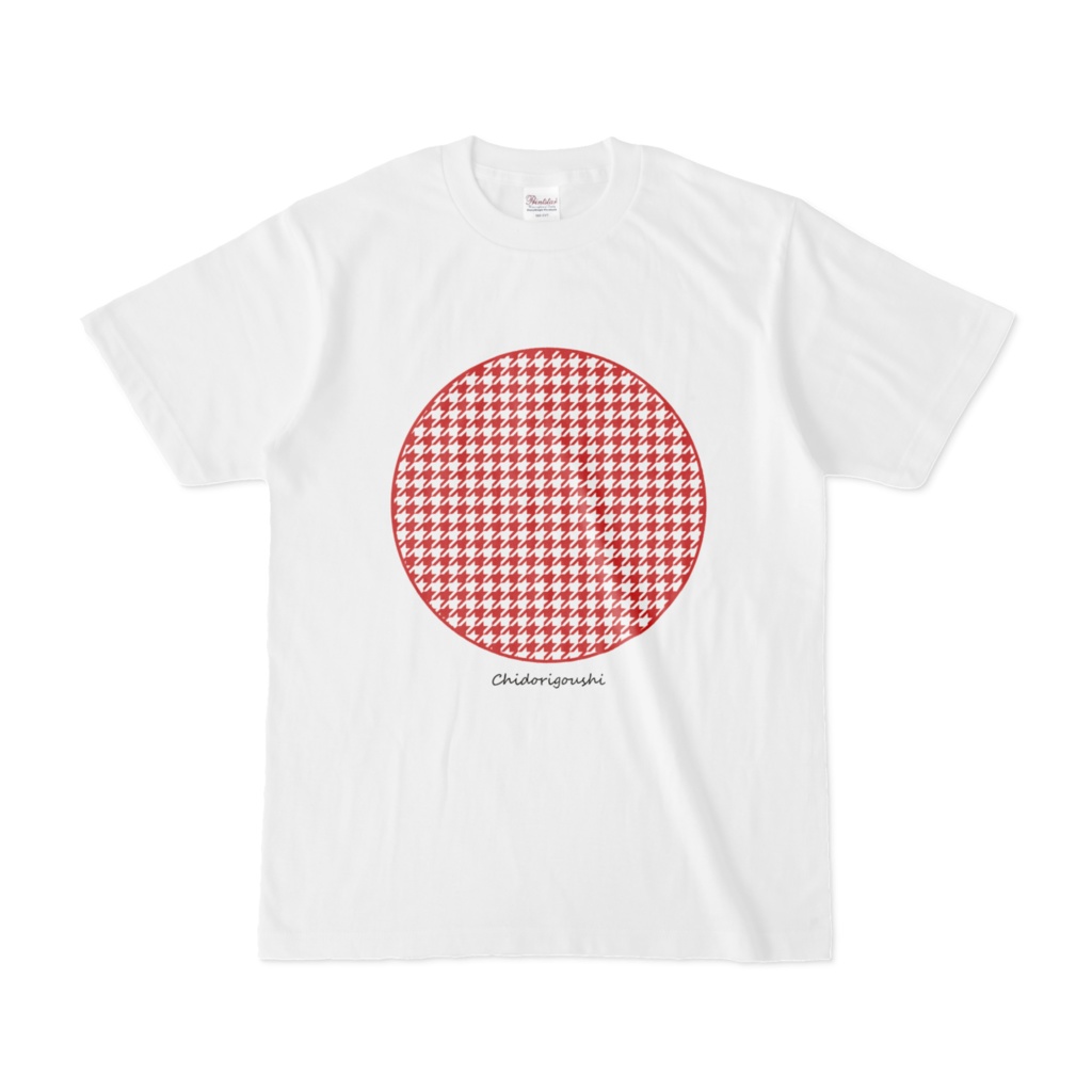 【和モダン】千鳥格子Tシャツ