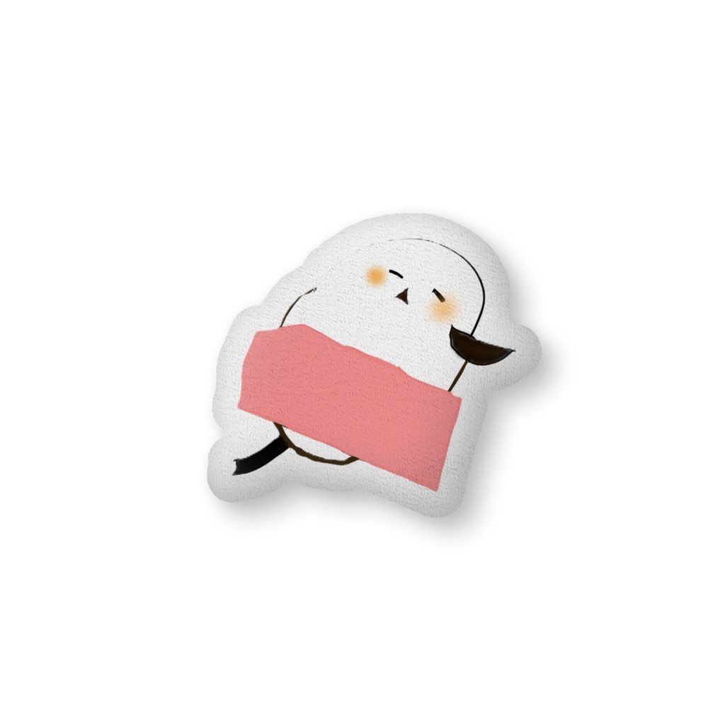 【癒やしのシマエナガ】おやすみシマエナガさんのふかふかクッション