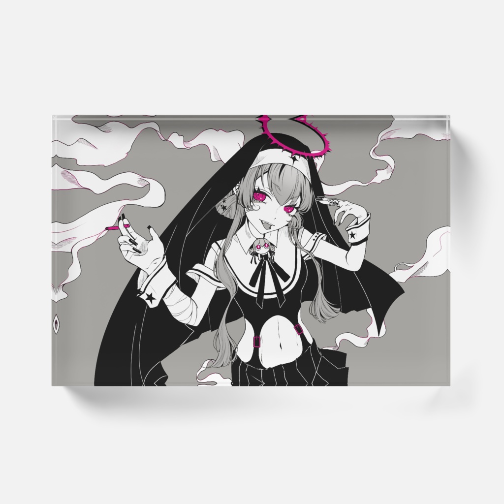 神っぽいなサムネ アクリルブロック