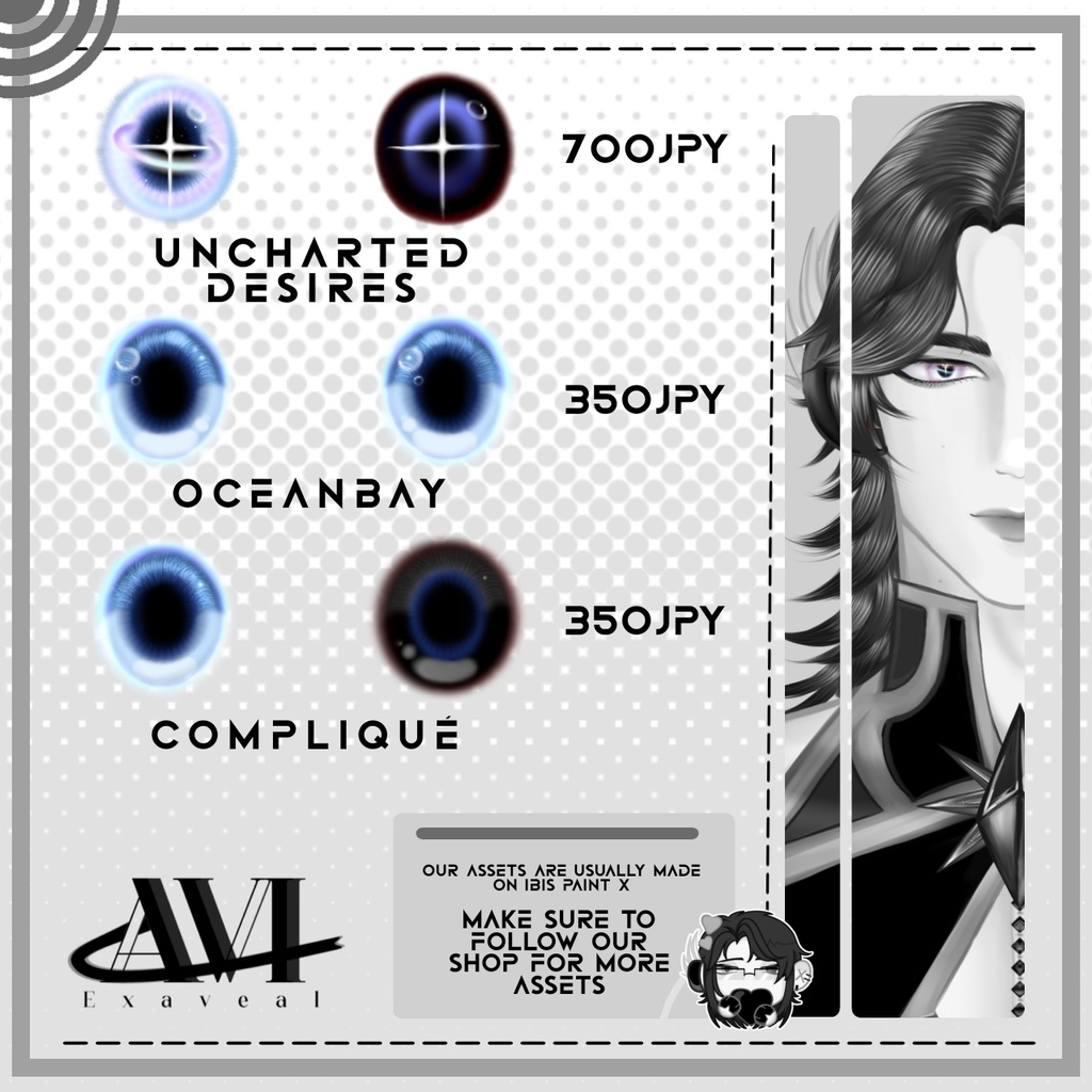 ✦ ─ Glass of Tears || Amvrosiy Irises - VROID