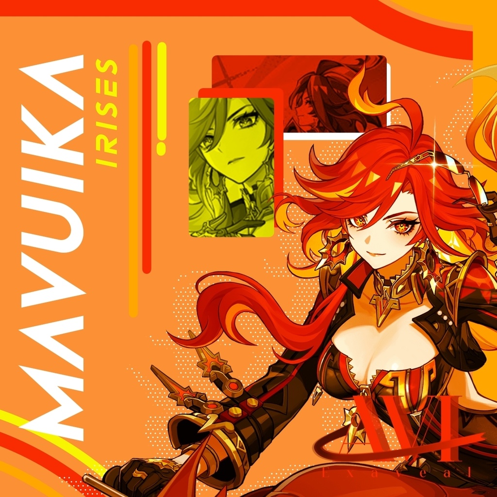 ✦ ─ Genshin impact || Mauvika Irises - VROID