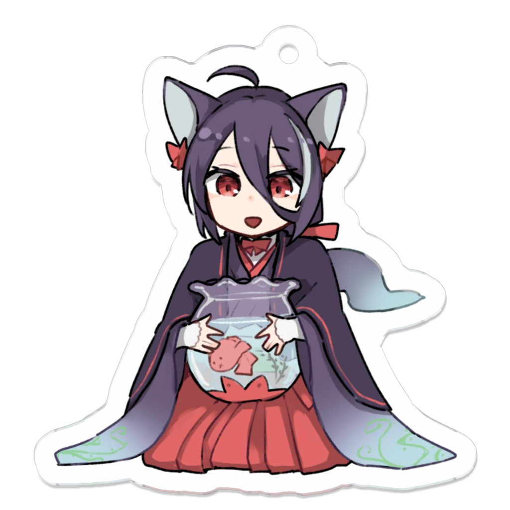 おすわりたまちゃんアクキー