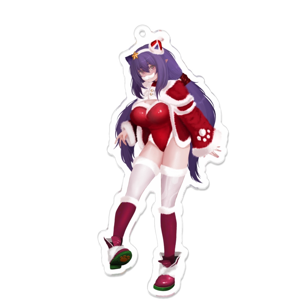 ひびきサンタ　アクキー