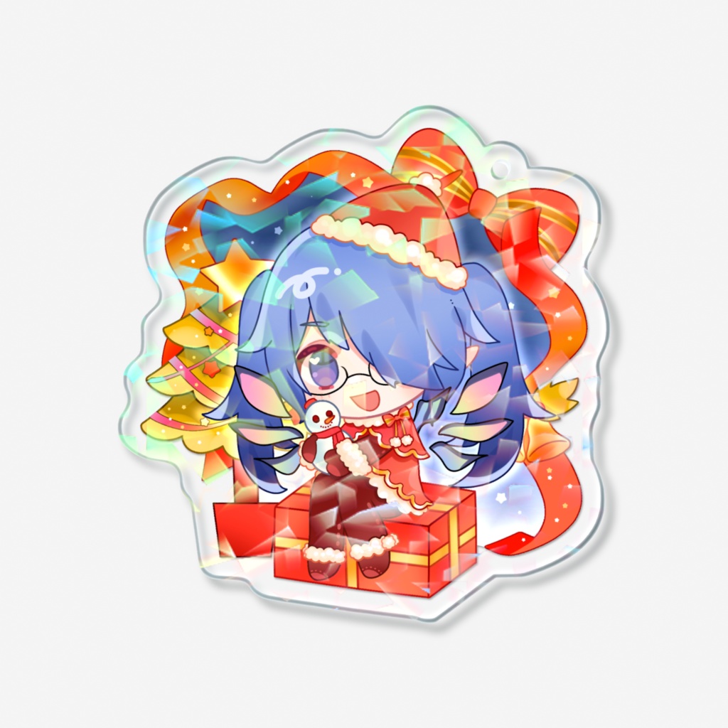 くぅがクリスマス2025限定アクキーBOXバージョン