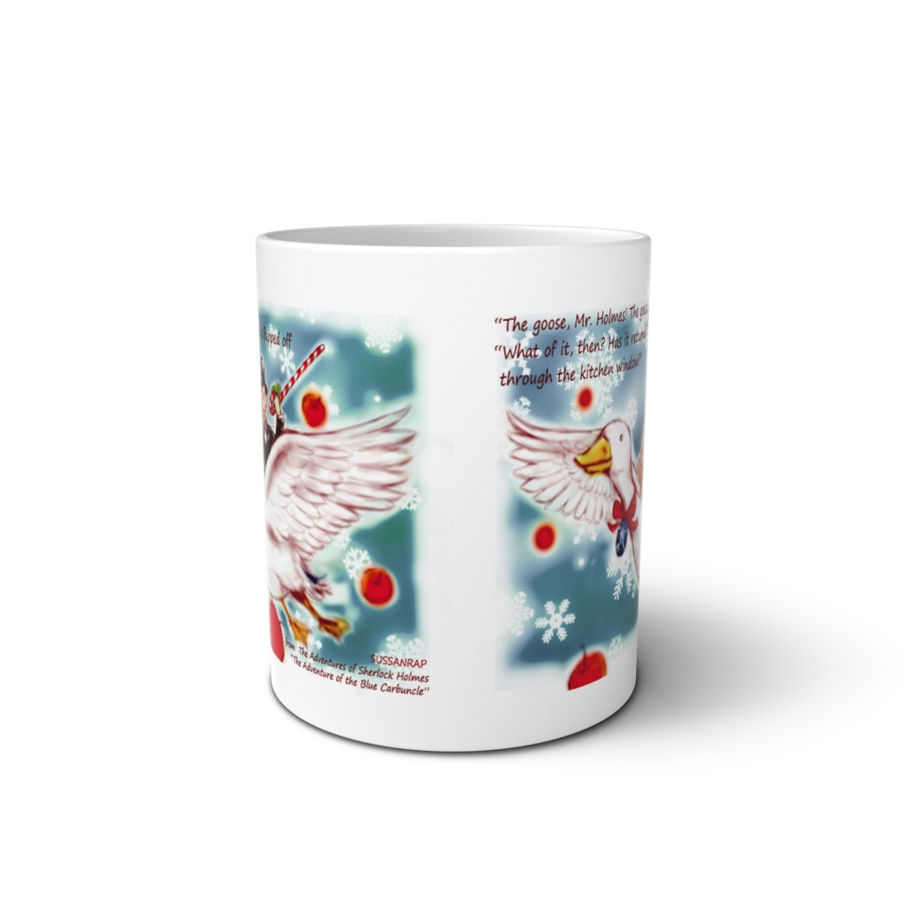 ホォムズ&ワトスン「青い紅玉」マグカップ