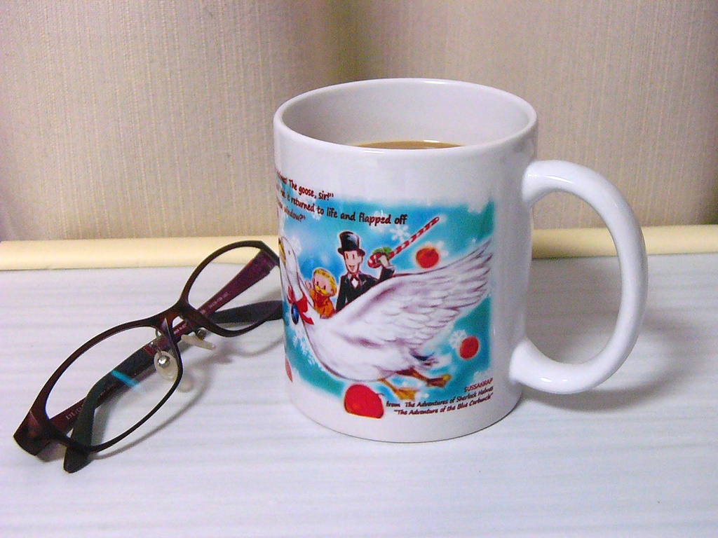 ホォムズ&ワトスン「青い紅玉」マグカップ【~12/31発売記念価格・2300円→2000円】