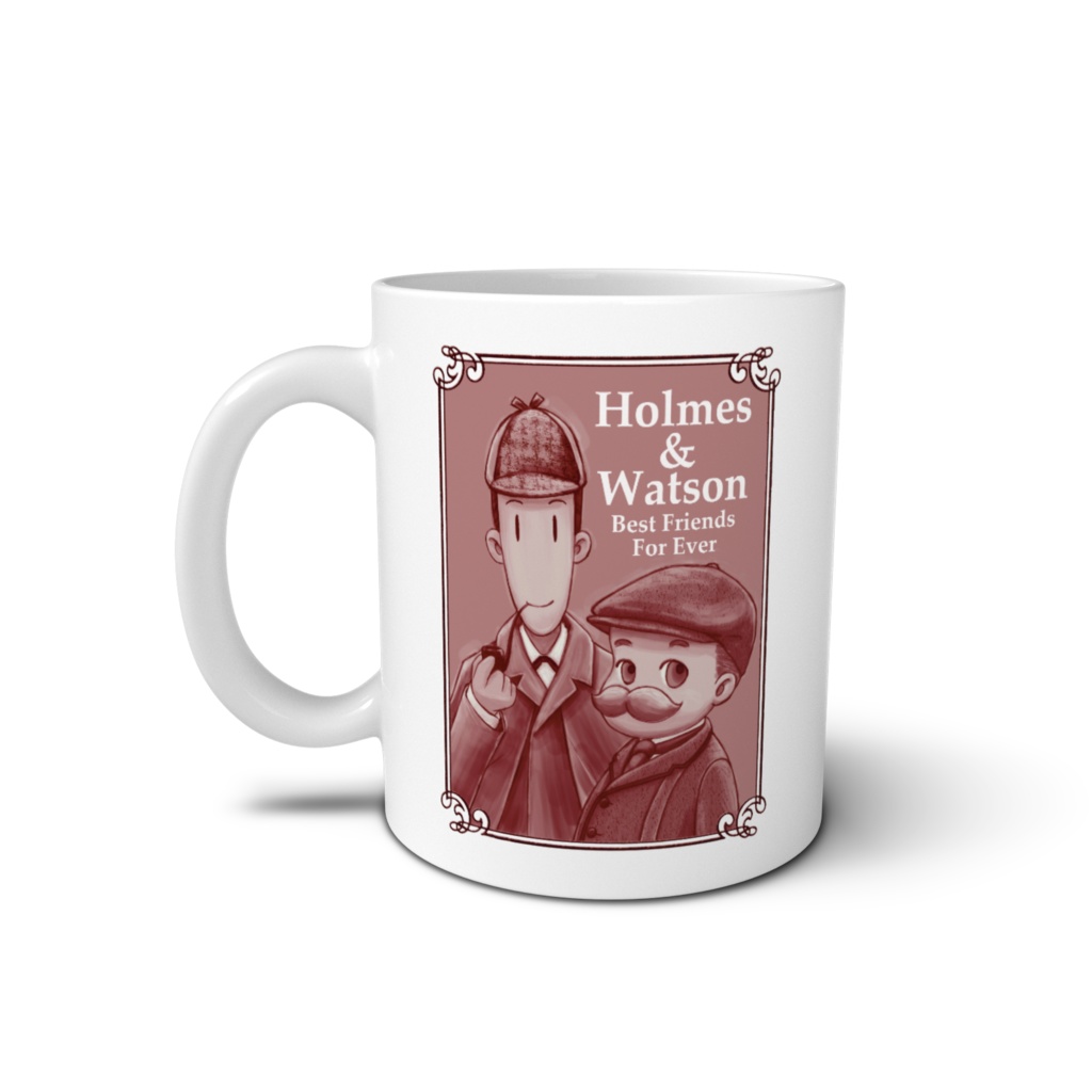 ホォムズ&ワトスン「ベストフレンド」マグカップ
