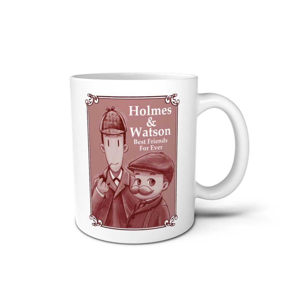 ホォムズ&ワトスン「ベストフレンド」マグカップ
