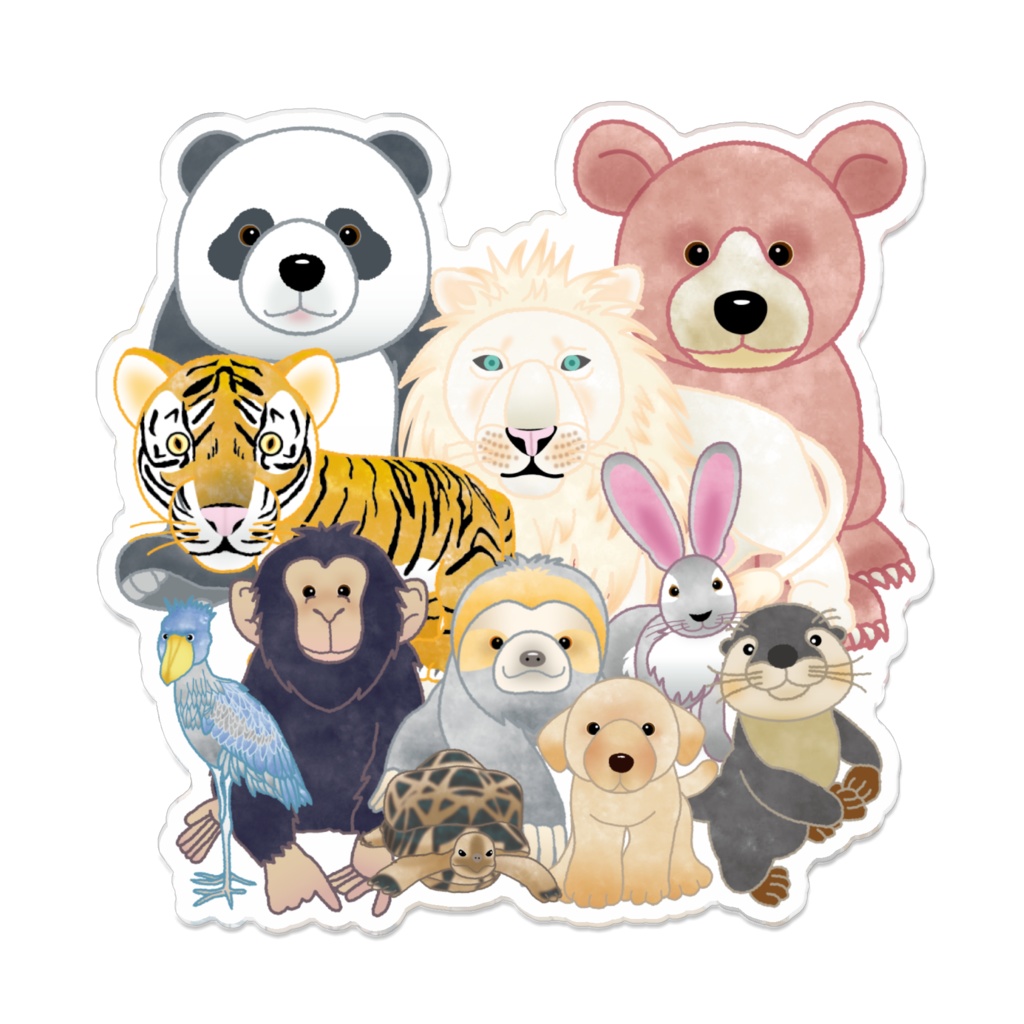 我が家の動物　アッセンブル！
