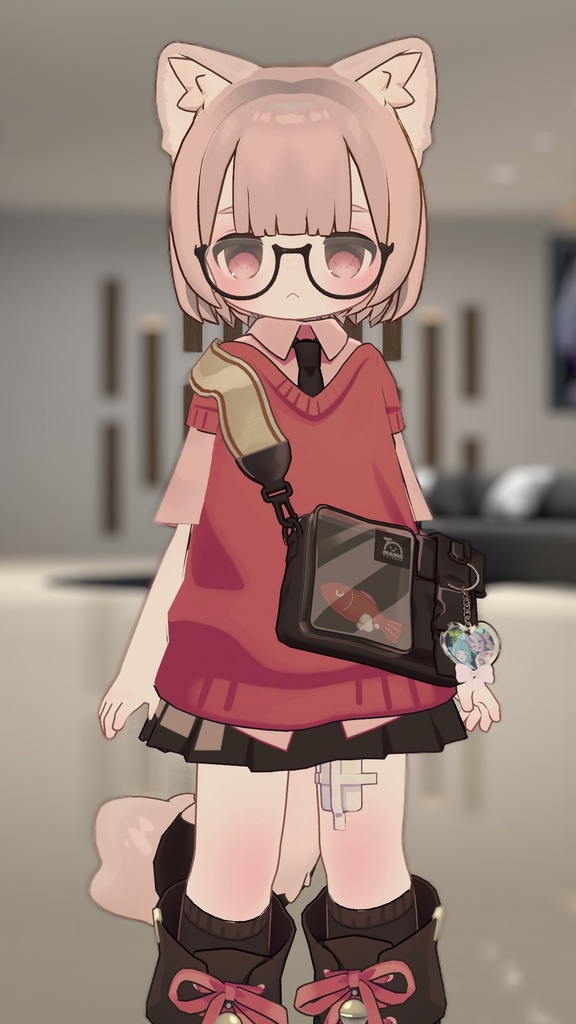 ハートのキーホルダー