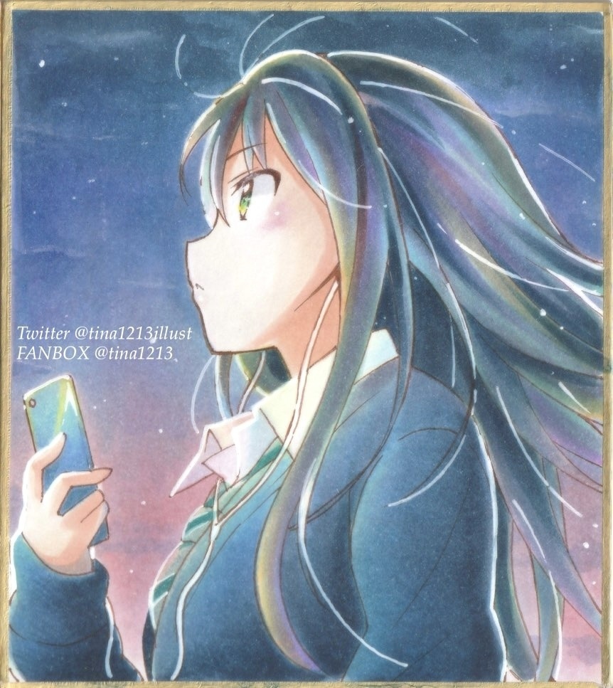 【手描きイラスト＆ブロマイドセット】しぶりん