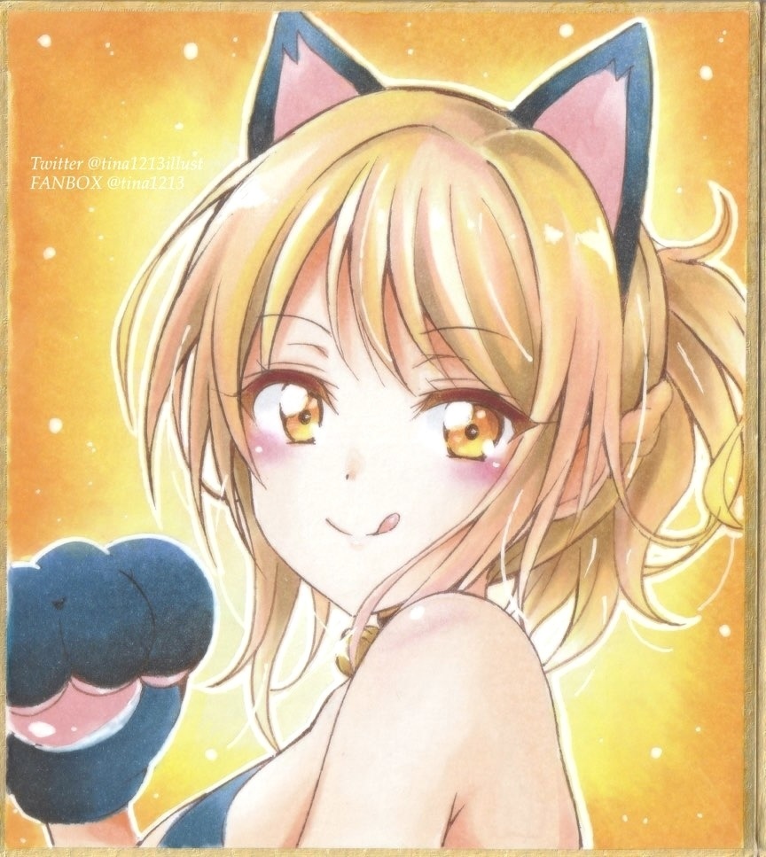 【手描きイラスト＆ブロマイドセット】愛さん