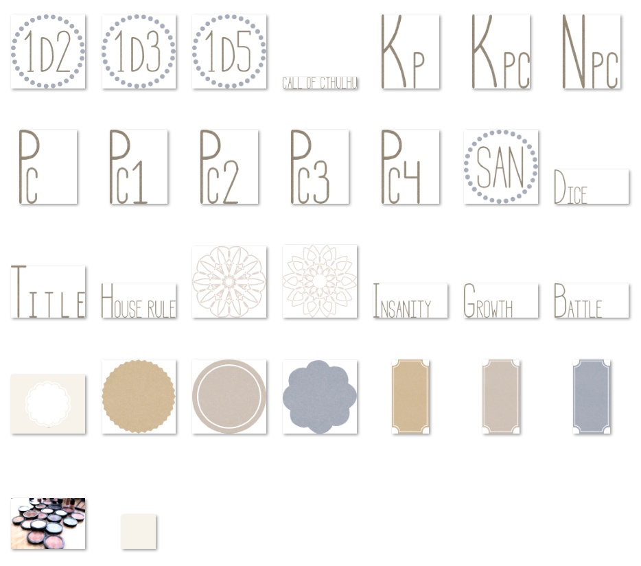 【無料】TRPG用 ガーリー部屋素材