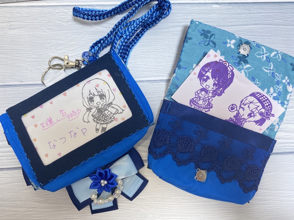 渋谷凛「エターナルブルーム」イメージ名刺ケース