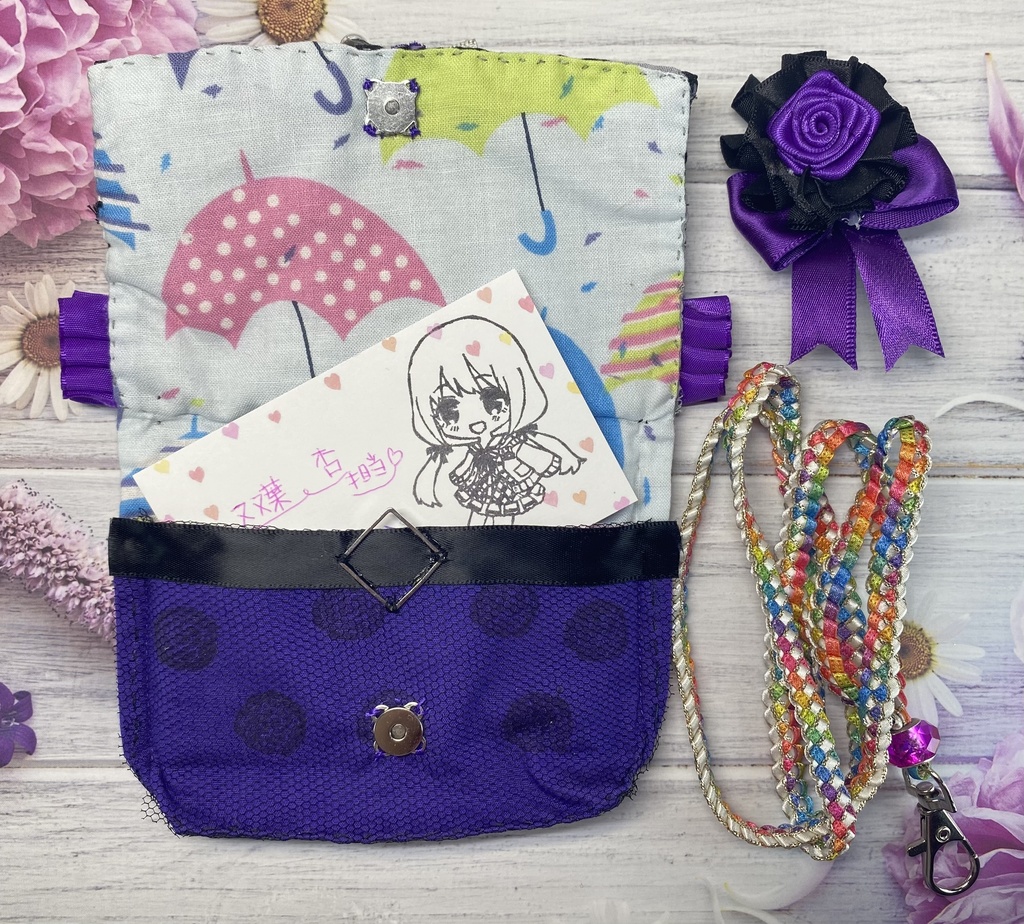 神谷奈緒『オーバー・ザ・レインボー』イメージ名刺ケース