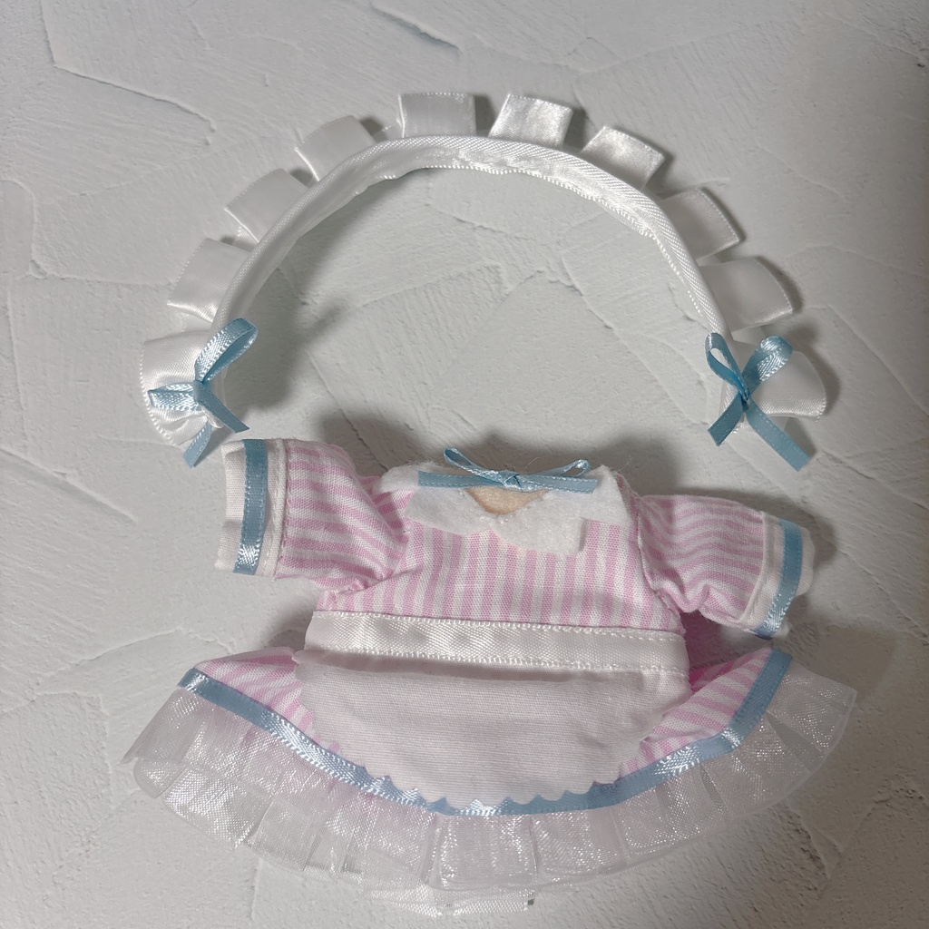 16cmぬい服 メイド服