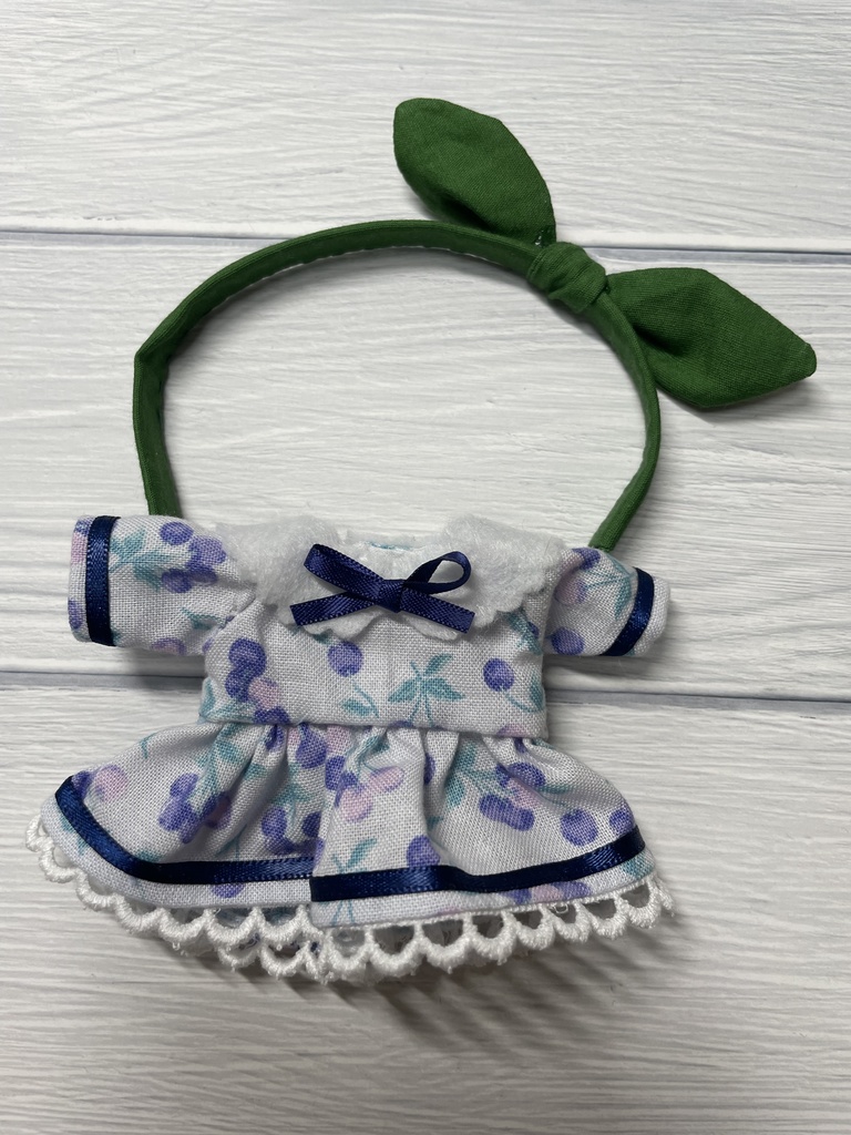 16cmぬい服 さくらんぼワンピース