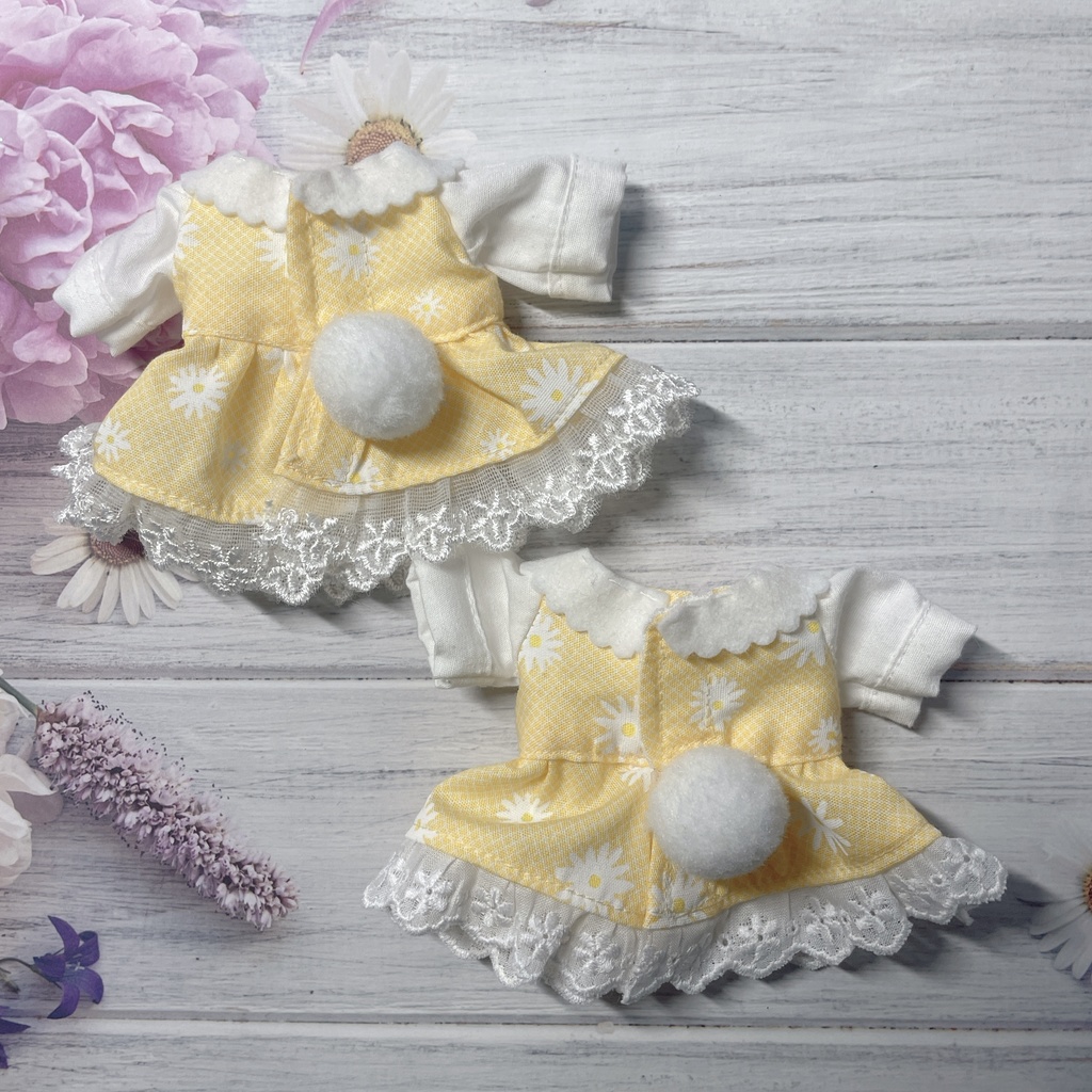 イースター花柄ワンピース