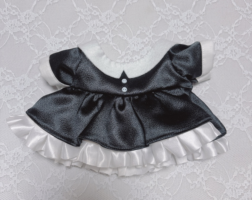 20cm ぬいぐるみ服 メイド服