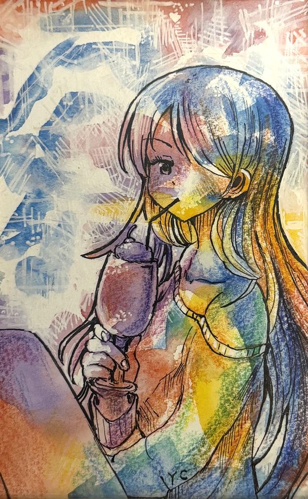 原画イラスト「のむ」