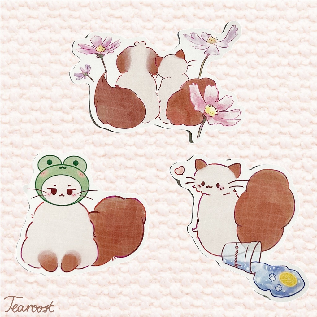 日常シリーズ マット加工シール