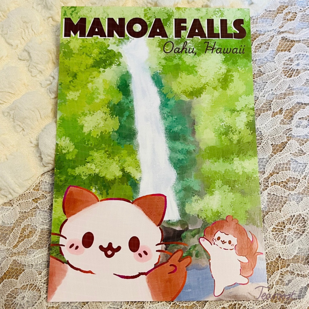 ハワイ旅行ポストカード