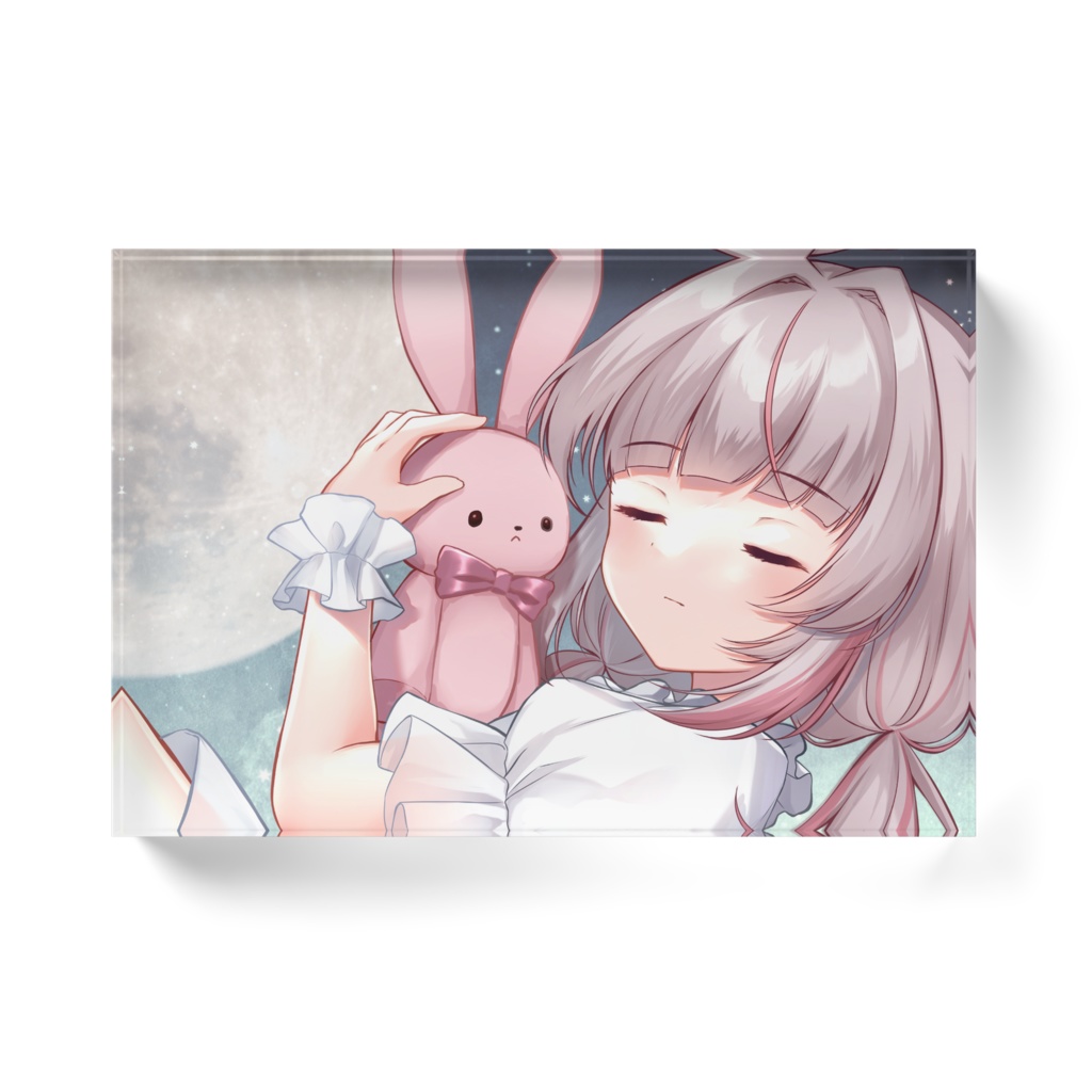 兎未むむアクリルブロック