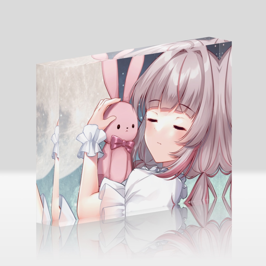 兎未むむアクリルブロック