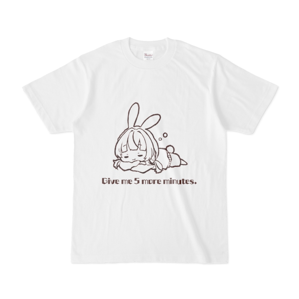 すやすや兎未Tシャツ