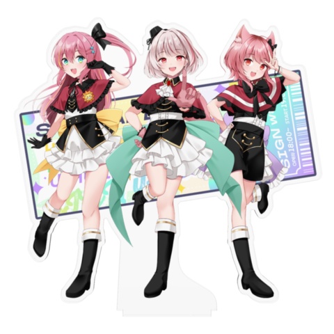 【期間限定】アクリルスタンド～兎未むむ×いのりきりか×うちゅーじん～