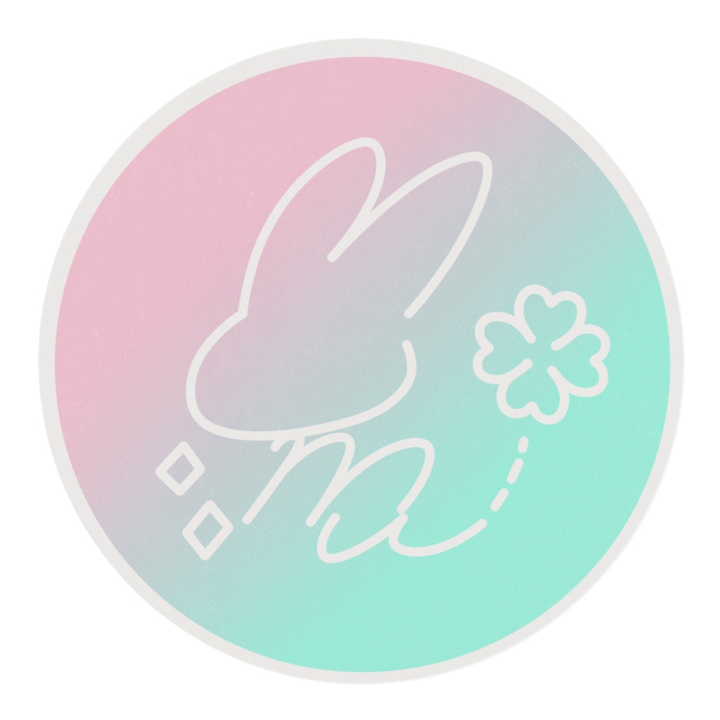 兎未むむスタンプころころマスキングテープ