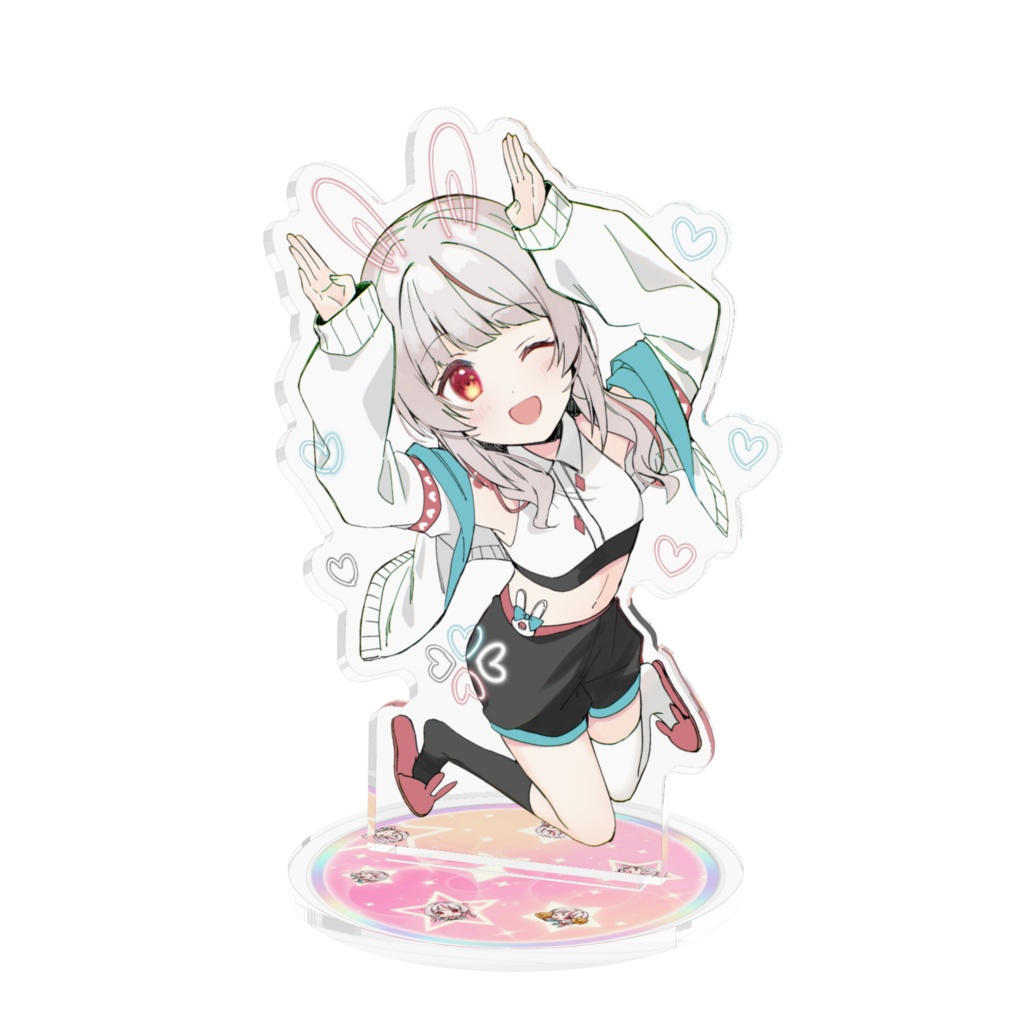 ぴょんぴょん兎未アクリルスタンド