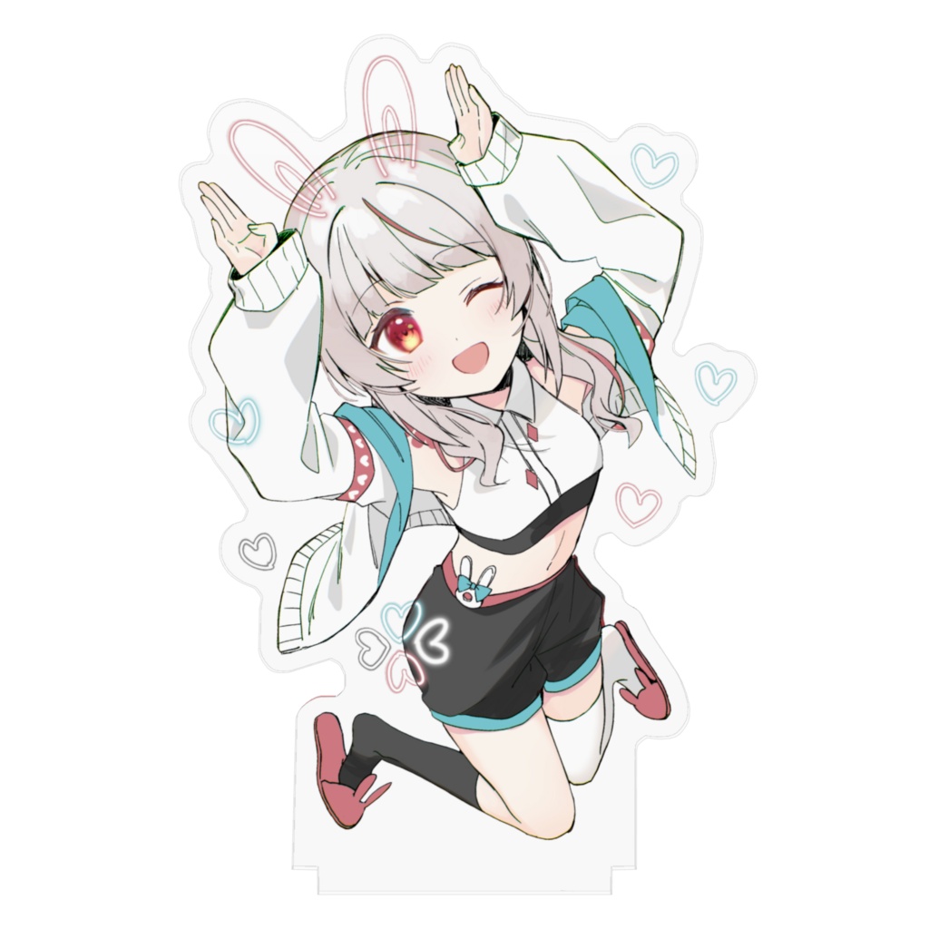 ぴょんぴょん兎未アクリルスタンド