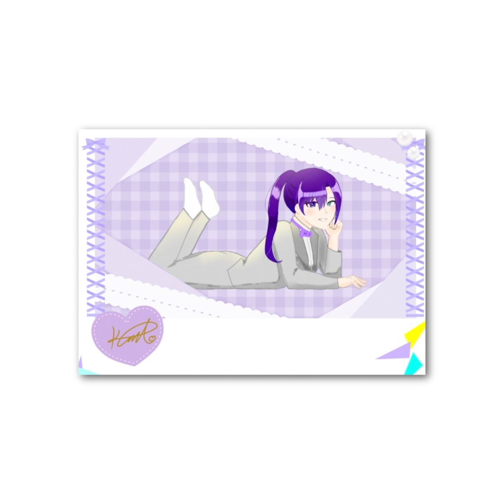 【誕生日記念】フォト風カード