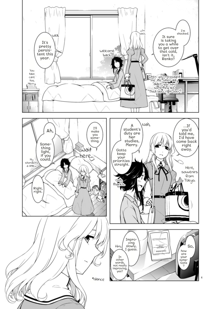 Beneath Warm Eyelids あつい目蓋の裏側 -英語翻訳版-