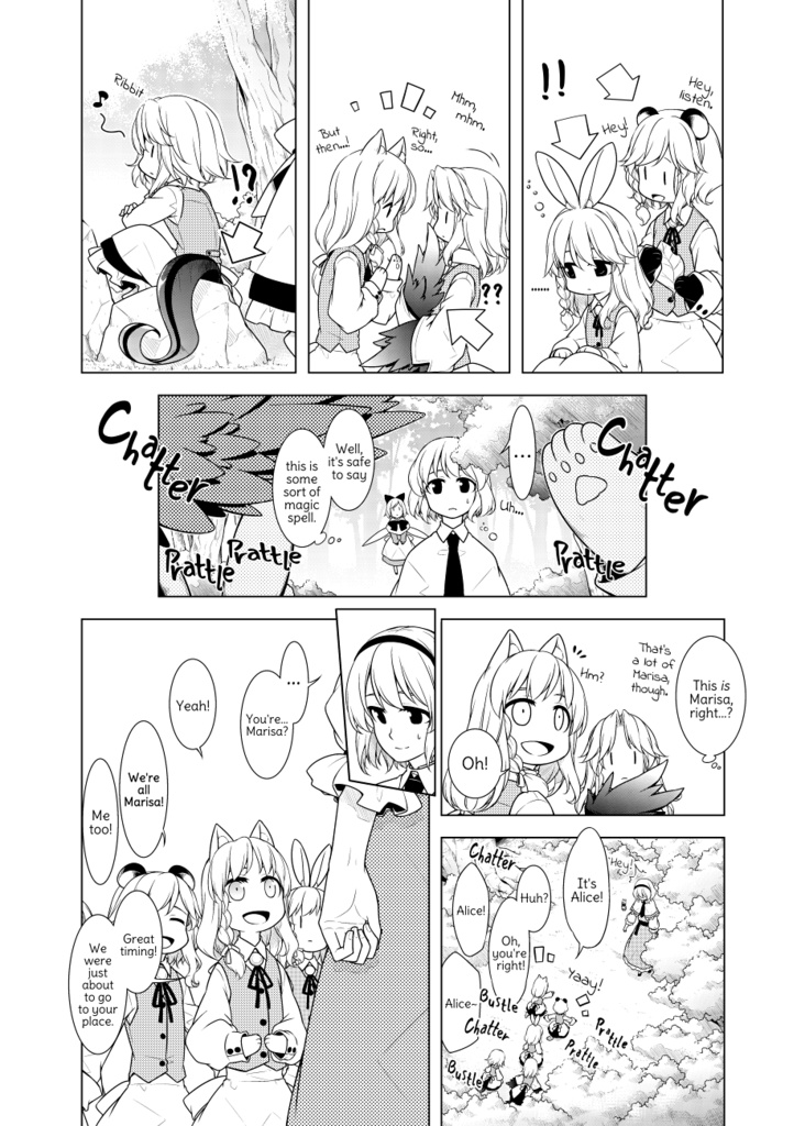 Memorandum on Multiple Miniature Marisas 分割アニマルまりさメモ-英語翻訳版-