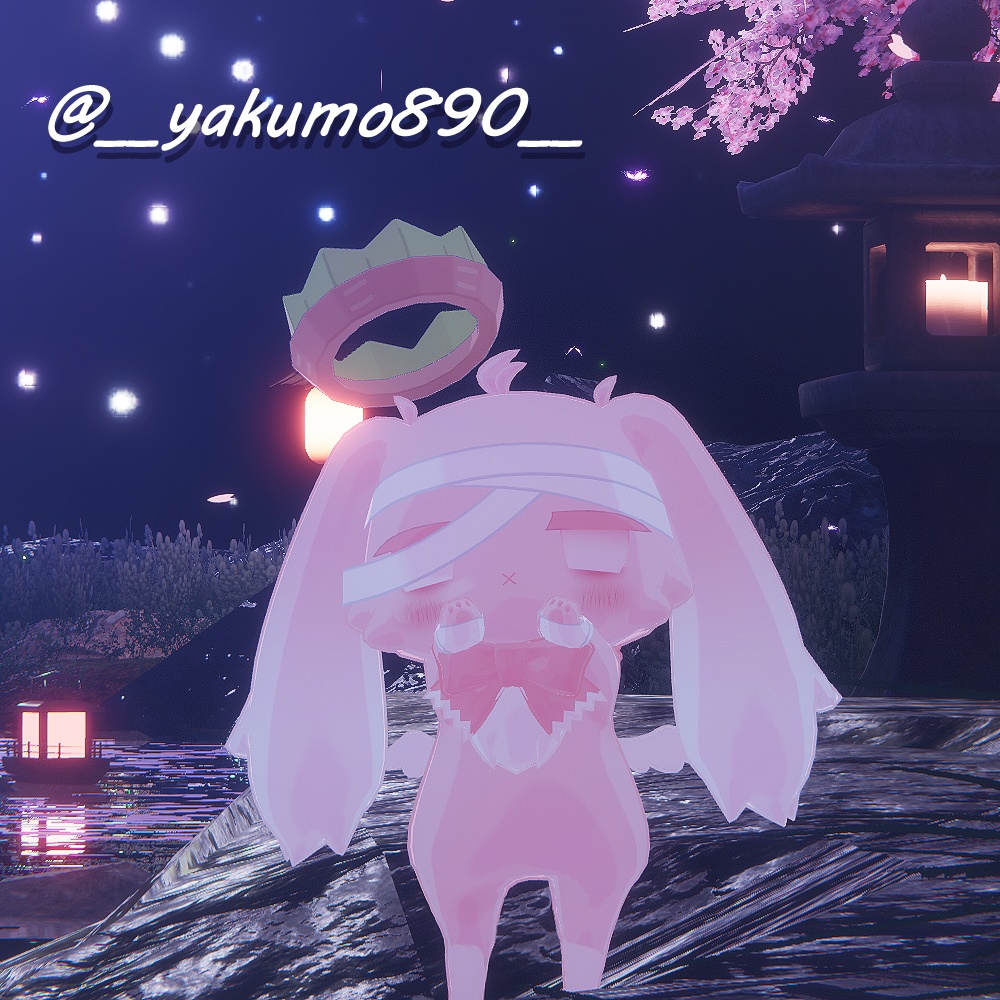 【無料/FREE版あり】じとうさてゃんパステルカラー&悪魔化セット&簡単色変えマスク