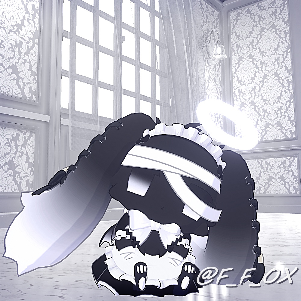 【無料/FREE版あり】じとうさてゃんパステルカラー&悪魔化セット&簡単色変えマスク