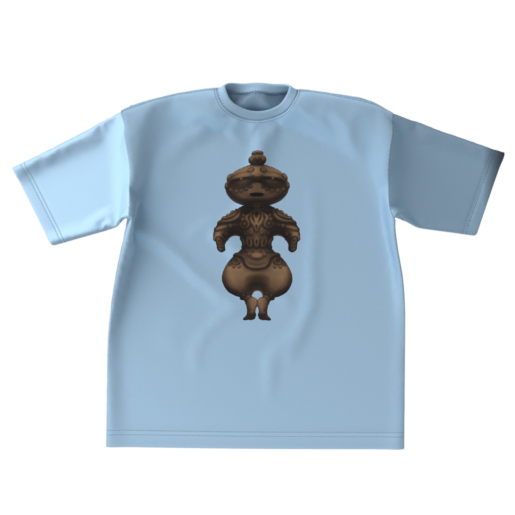 『さやかに輝く刃なりて』3周年記念③土偶Tシャツ(1周年復刻版)