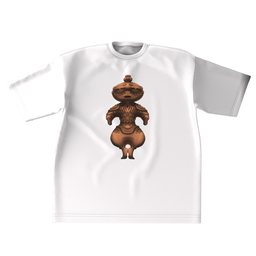 『さやかに輝く刃なりて』3周年記念③土偶Tシャツ(1周年復刻版)