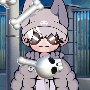 【3D / VTuber Asset】スケルトン