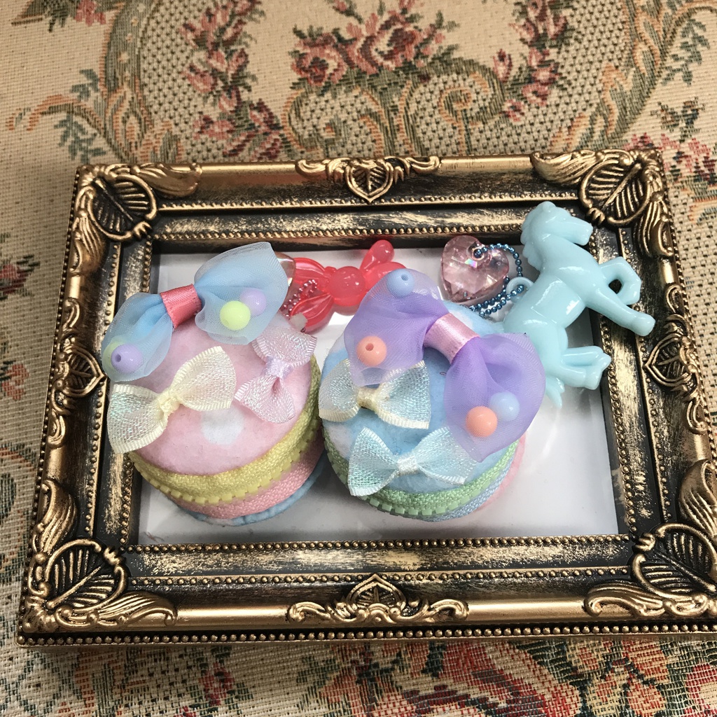 諸星きらり*はぴはぴ☆わんだーらんど*マカロンポーチ