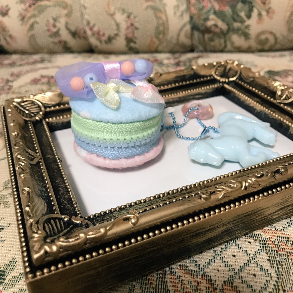 諸星きらり*はぴはぴ☆わんだーらんど*マカロンポーチ