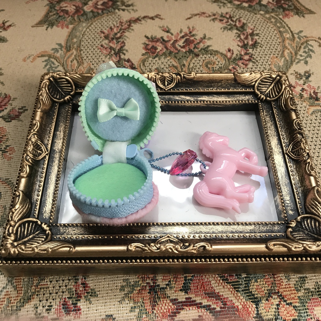 諸星きらり*はぴはぴ☆わんだーらんど*マカロンポーチ