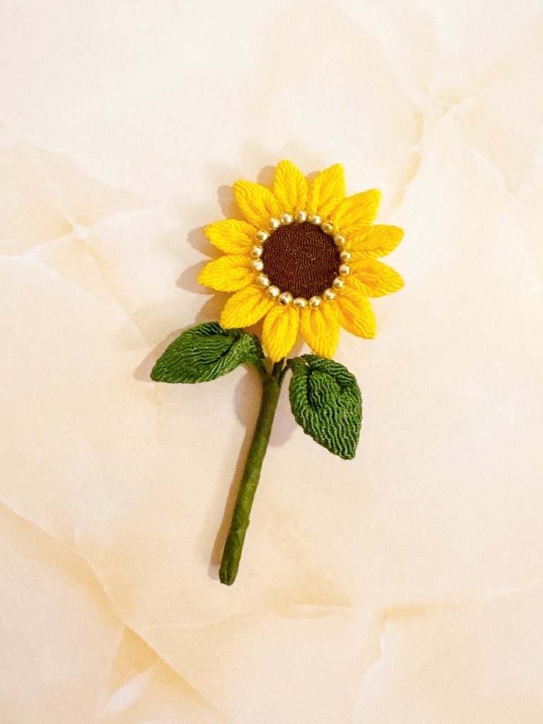 ぬい用アクセサリー　向日葵