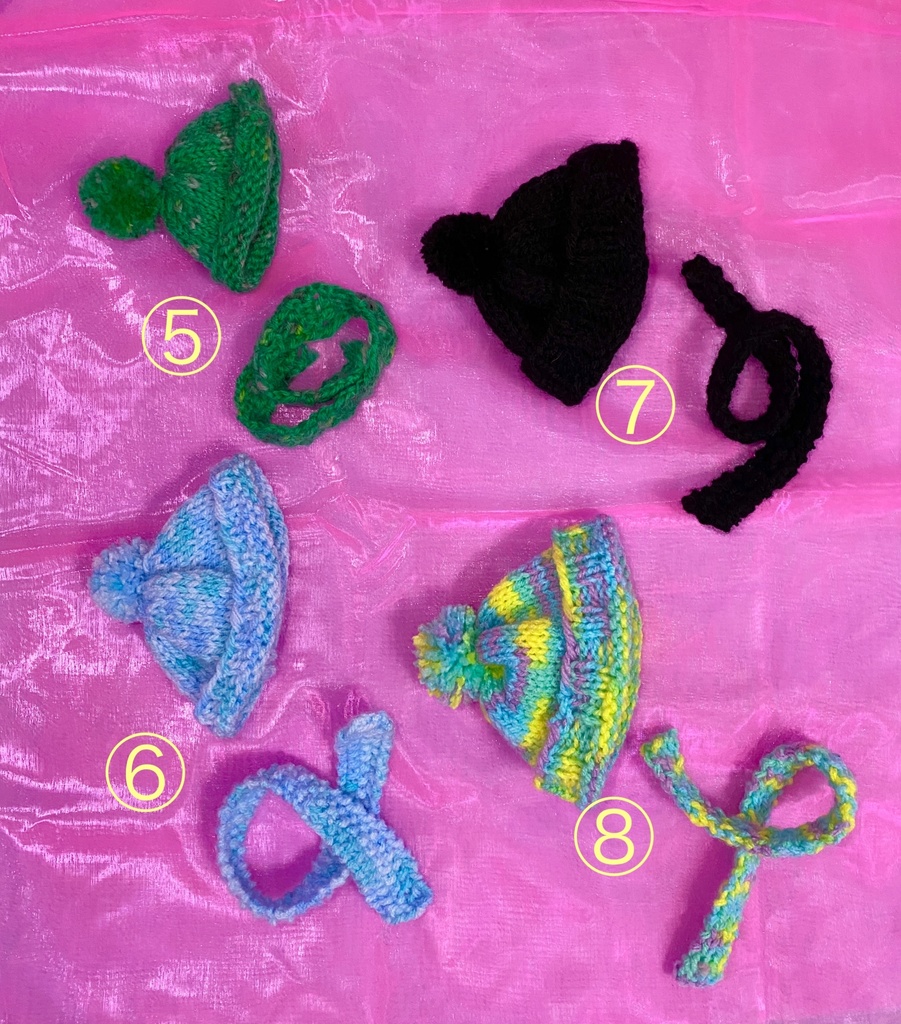 あったか おぼうし&ふんわりマフラー