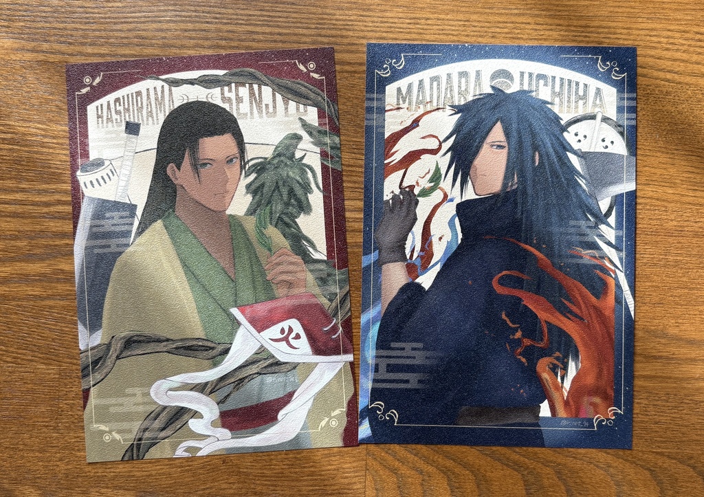 柱マダグッズAセット(巾着+アクリルキーホルダー+ポストカード)